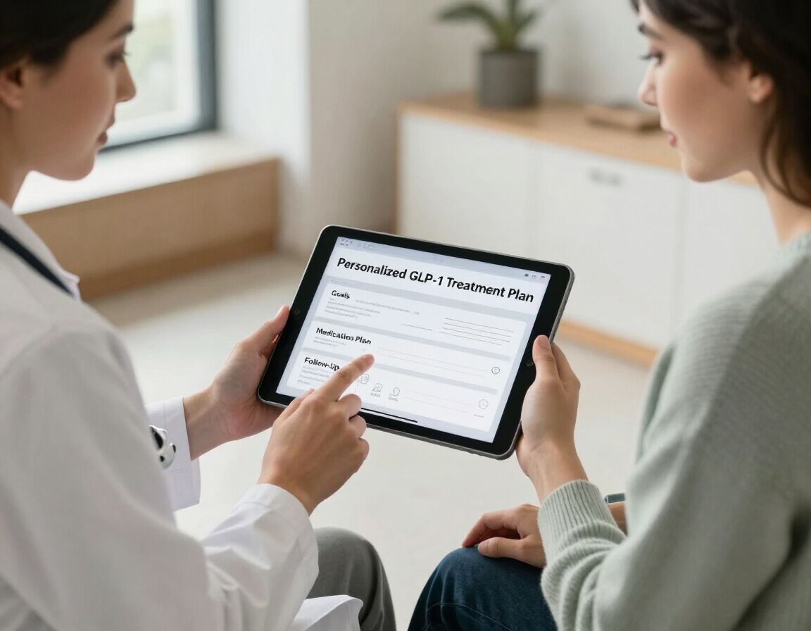 Personalized GLP-1 treatment planning with a physician