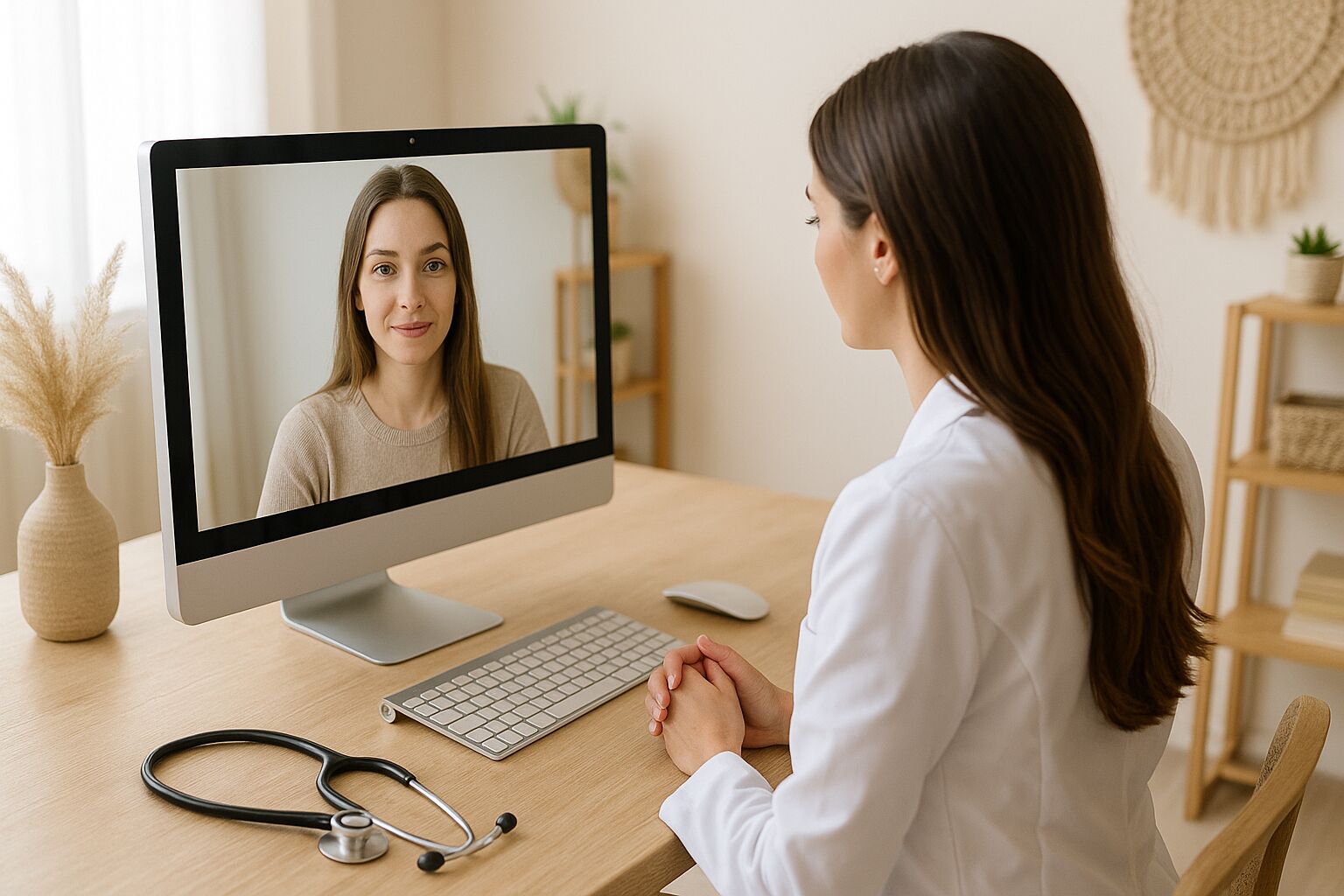Telehealth video consultation